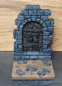 Ruine met deur (extra sloten)