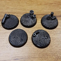 Factory Floor 32mm Acid 40K Round Bases 5 stuks