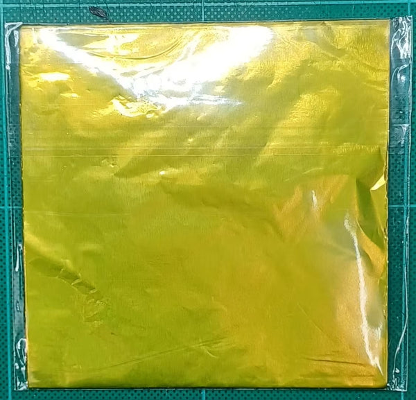Goud Zilver folie 9x9cm 100 vel