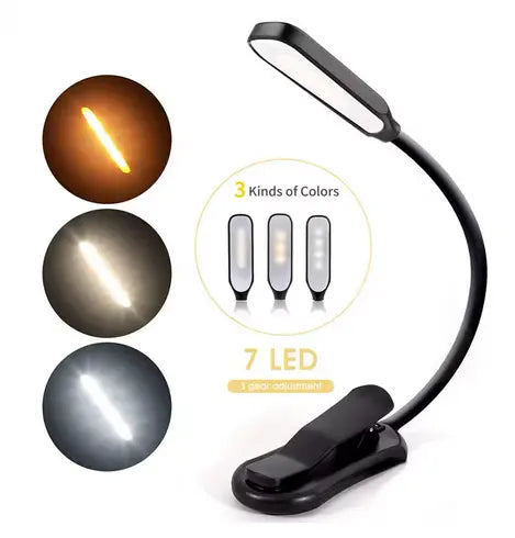 Mini Ledlamp met klem 6500K