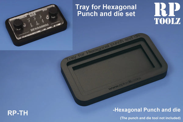 Tray for Hexagonal Punch and die sets RP-TH RP Toolz