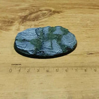 Slate 75mm Oval Base 2 stuks