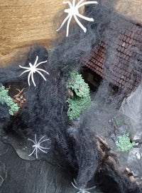 Spinnenweb / Spiderweb Zwart