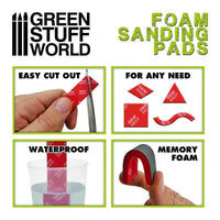 Foam Sanding Pads 400 grit 10770