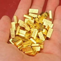 Goudstaven 10 Stuks 1:12 Poppenhuis Miniatuur