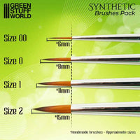 GREEN SERIES 2330 Synthetic Brush - Size 1