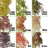 Bladeren Mini / Micro Leaves White mix 10610