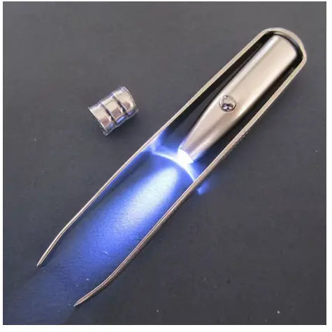 Pincet (RVS) met LED verlichting