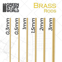 Pinning Brass Rods 0.3mm 10205