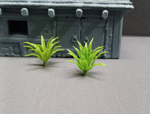 Struiken 10 stuks Groen 2,5 kunststof