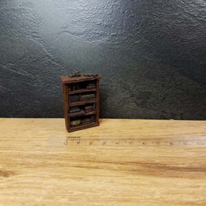 Scenery boekenkast model library bookcase / bookshelf
