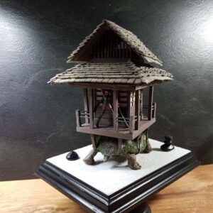 Japanse Teahouse on turtle