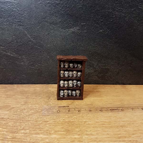 cabinet of skulls miniature