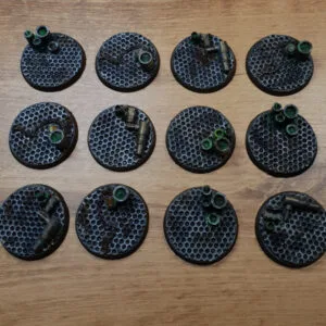 Factory Floor bases 40 mm Scenery en Zo