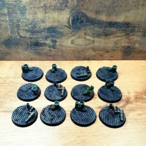 Factory Floor bases 40 mm Scenery en Zo