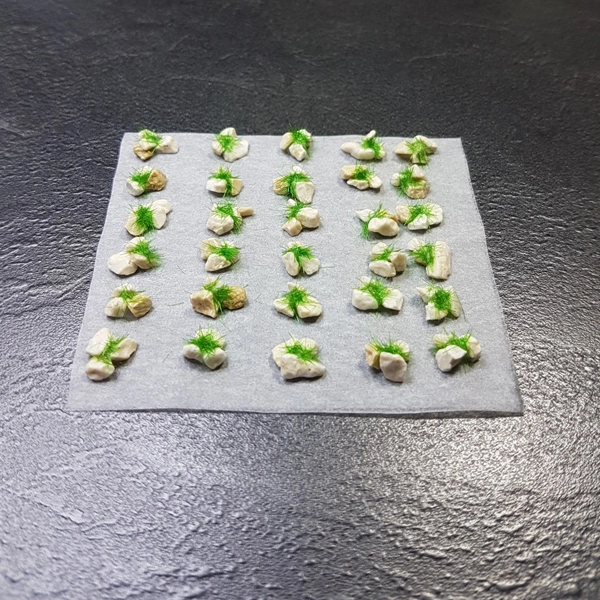 Karpathos Rock Static Grass Dark Green Scenery en Zo