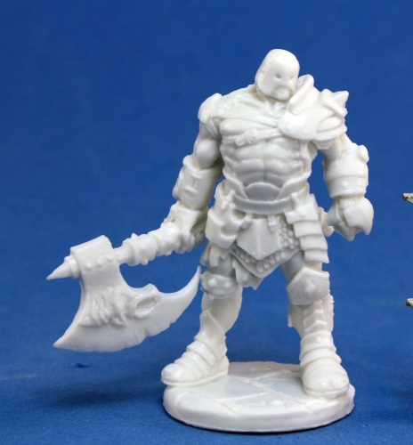 Reaper Miniatures 77055_Anval Thricedamned, Evil Warrior_1