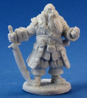 Reaper Miniatures Barnabus Frost, Pirate Captain