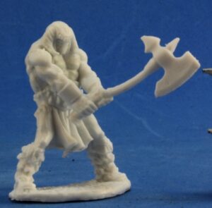 Reaper Miniatures Cuth Wolfson, Barbarian_2