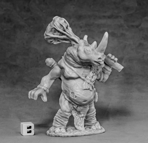 Reaper Miniatures Avatar of Resilience (Rhino)_1