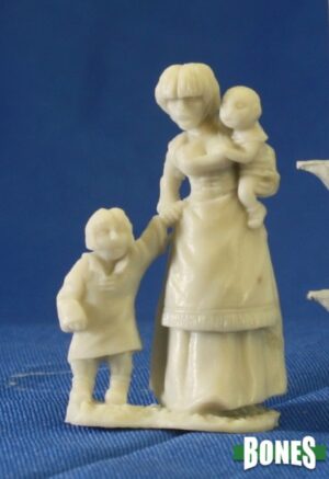 Reaper Miniatures Nederland 77087_Townsfolk Mom and Kids