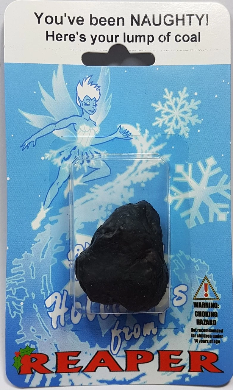 You've been Naughty! Lump of Coal