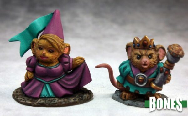 Reaper Miniatures Mousling King and Princess 77286
