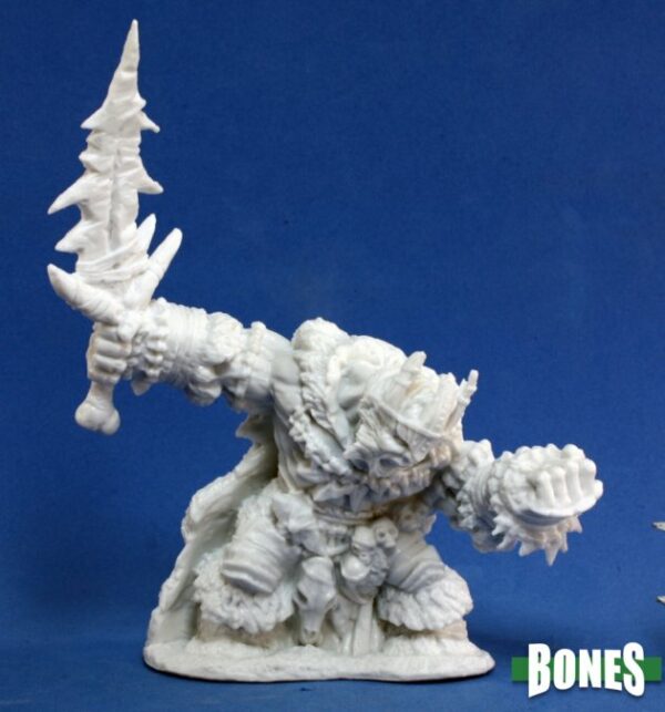 Reaper Miniatures Boerogg Blackrime, Frost Giant Jarl 77106