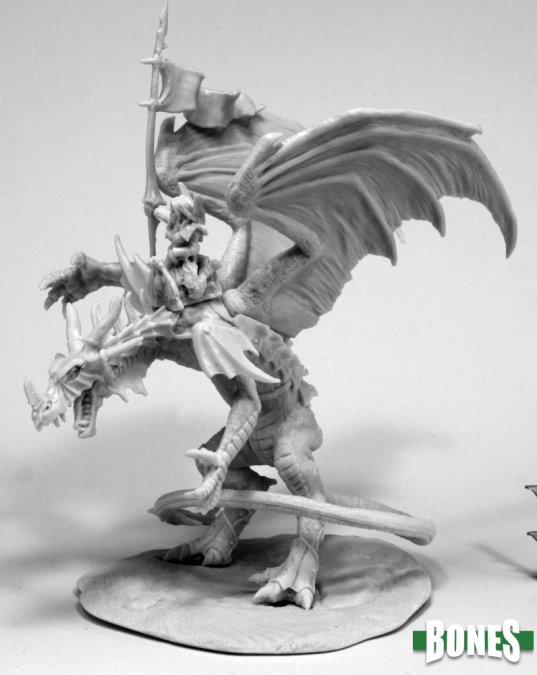 Reaper Miniatures Kyra & Lavarath (Dragon and Rider) 77557