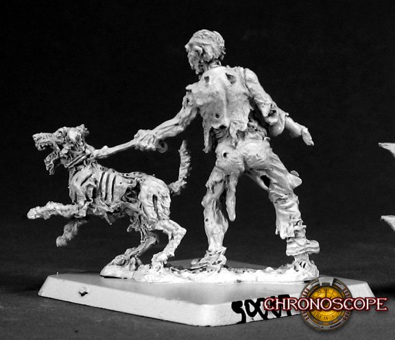 Reaper Miniatures Zombie Dog Handler 50069