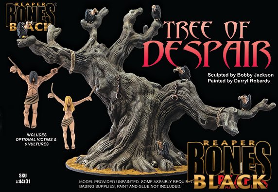 Reaper Miniatures Tree of Despair - Bones Black Deluxe Boxed Set 44131