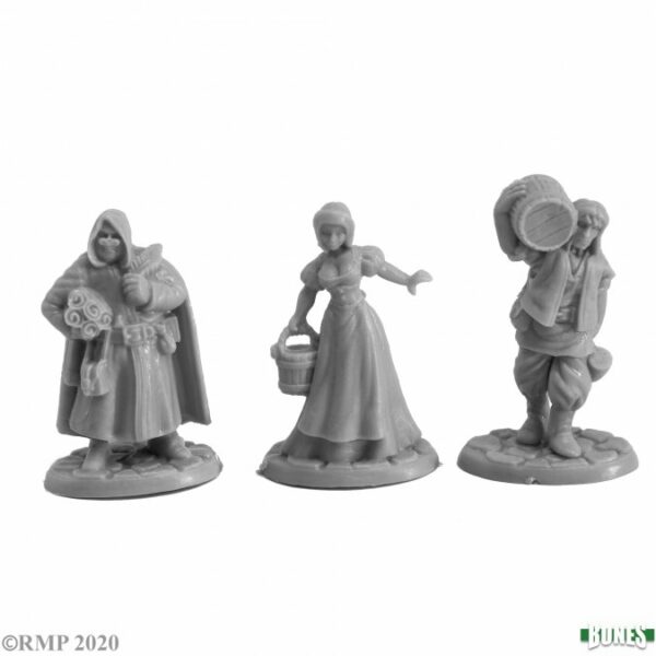 Reaper Miniatures Townsfolk III (3) 77737
