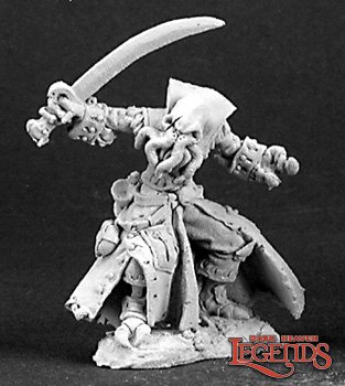 Reaper miniatures B'thuhl, Bathalian Pirate 03135 (metal)