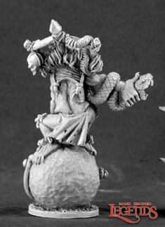 Reaper Miniatures Ghoul Witch on Cauldron 03453 (metal)