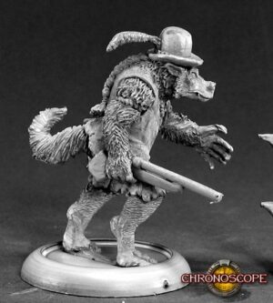 Reaper Miniatures Jesse Moonwalker, Werewolf Tracker 50045 (metal)