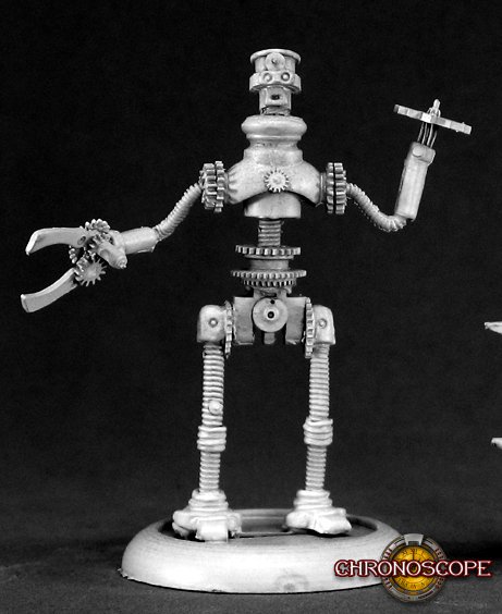 Reaper Miniatures Jeeves, Clockwork Robot 50063 (metal)