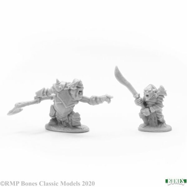 Reaper Miniatures Armored Goblin Leaders (2) 77678