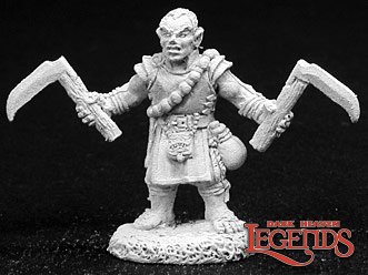 Reaper Miniatures Biff, Halfling Monk 02709 (metal)