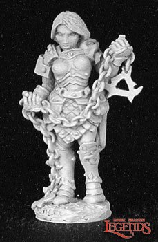 Reaper miniatures Rasia, with Spiked Chain 02823 (metal)