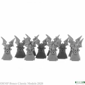 Reaper Miniatures Gargoyle Pillar Tops (10)