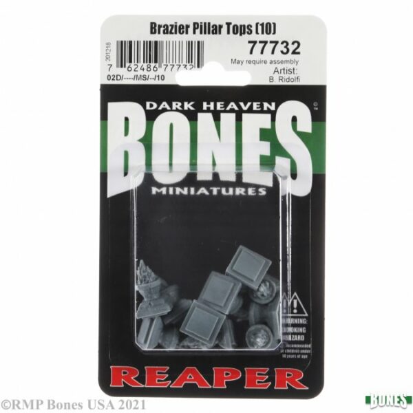 Reaper Miniatures Brazier Pillar Tops (10) 77732
