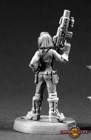 Reaper Miniatures Rosie Chronotechnician 50016 (metal)