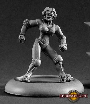 Reaper Miniatures Roller Girl (DYOM) 50074 (metal)