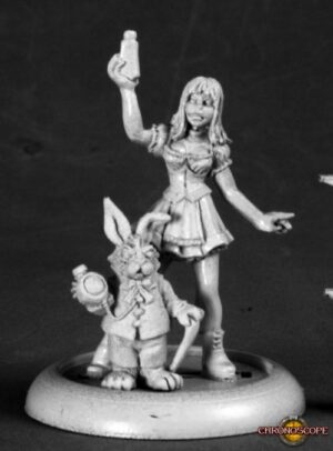 Reaper Miniatures Alice and White Rabbit 50209 (metal)