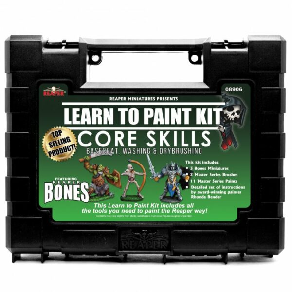 Reaper Miniatures Learn To Paint Kit: Core Skills
