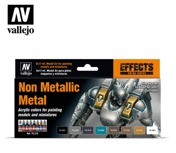 Vallejo Non Metallic Metal Set (8) 72.212