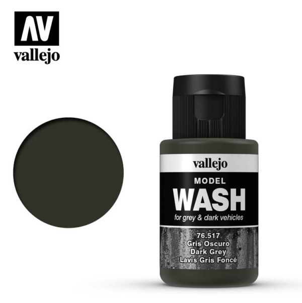 Vallejo Dark Grey Model Wash 76.517