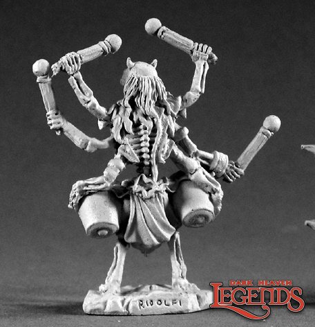 Reaper Miniatures Arachno-Musician (Metal) 02167