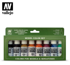Vallejo Transparent Colors set 70.136 Model Color