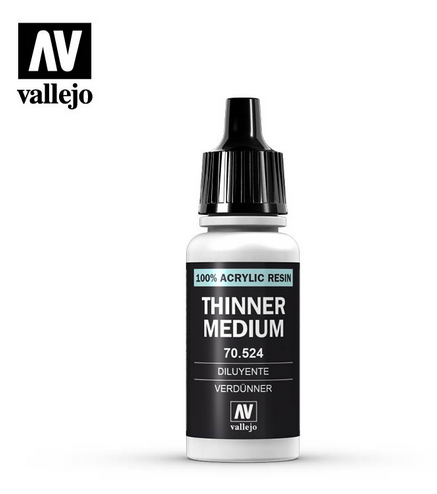 Vallejo Thinner Medium 17 ml 70.524